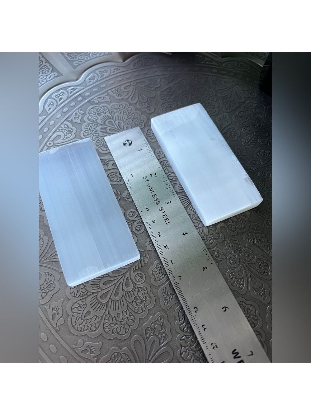 Selenite rectangle small - Picture 4 of 5
